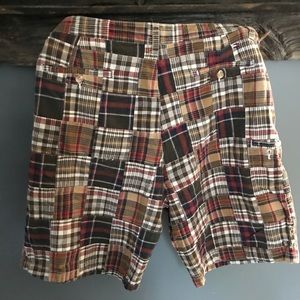 Tommy Hilfiger plaid Patchwork Madras Shorts